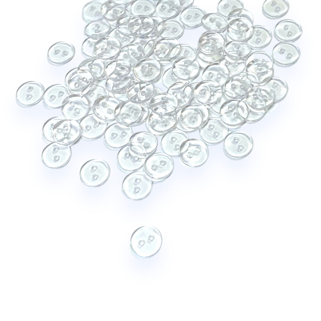 Clear Bridal / Backing Buttons - 3 sizes (1000 Pack) – Sewing Supply Depot
