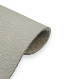 4oz (1.7mm) Pebble Cow Leather - Light Grey (per square foot)