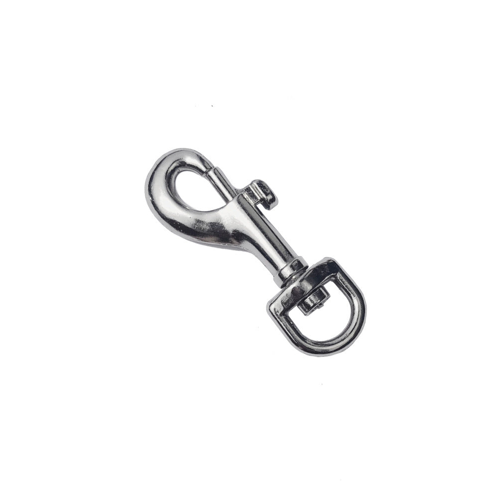 1/2" Bolt Swivel Hook with Round End (Nickel)