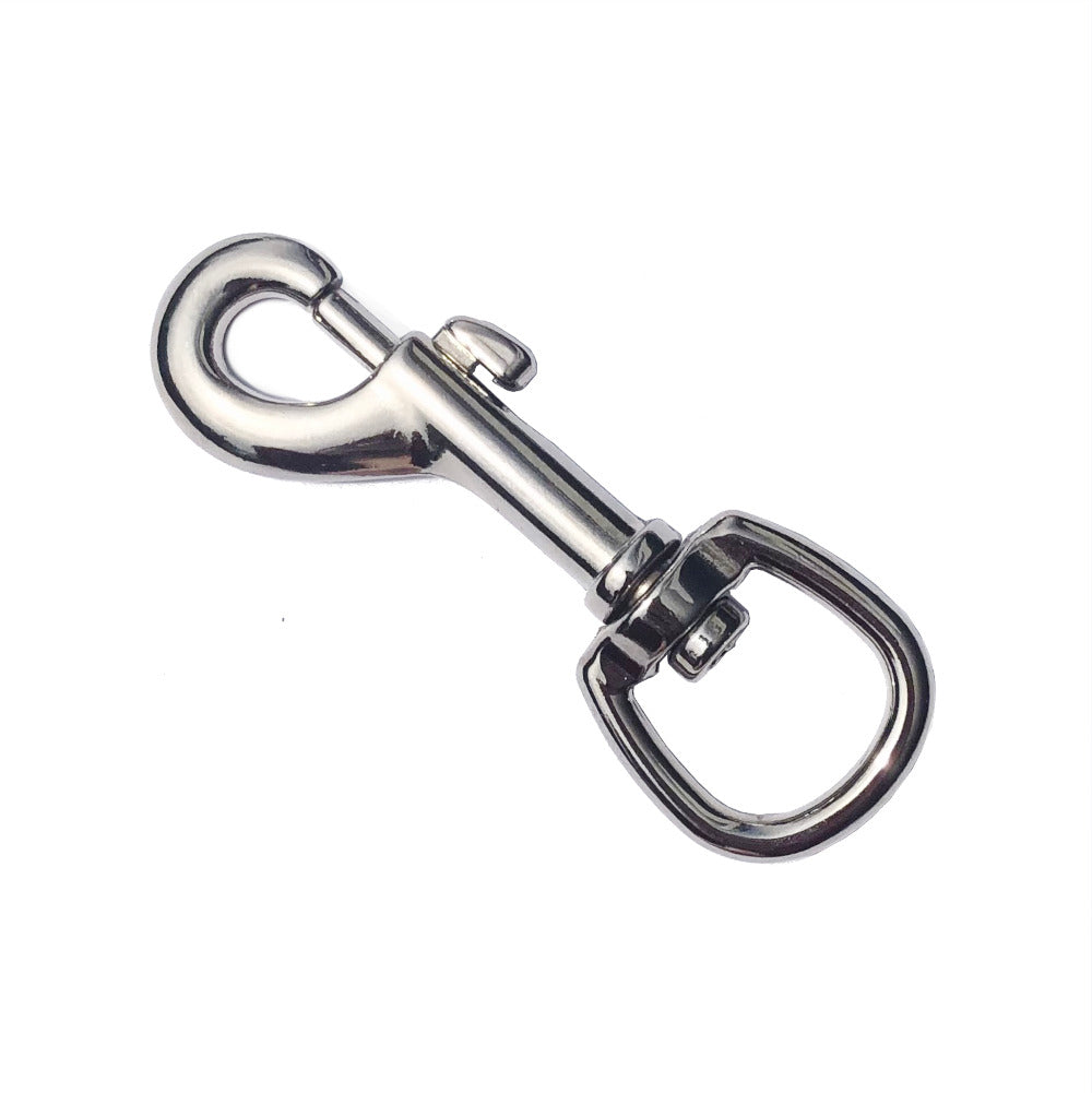 3/4" Bolt Swivel Hook with Round End (Nickel)