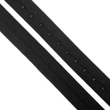 Cotton Hook and Eye Tape - Black, White (By the Yard)