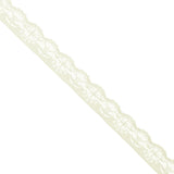 7/8" Scalloped Lace Trim - 11 Colours (By the Yard)