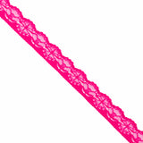 7/8" Scalloped Lace Trim - 11 Colours (By the Yard)