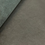 3/4oz (1.2-1.6mm) Sienna Milled Veg Tan Cow Leather - Black Pebble (per square foot)