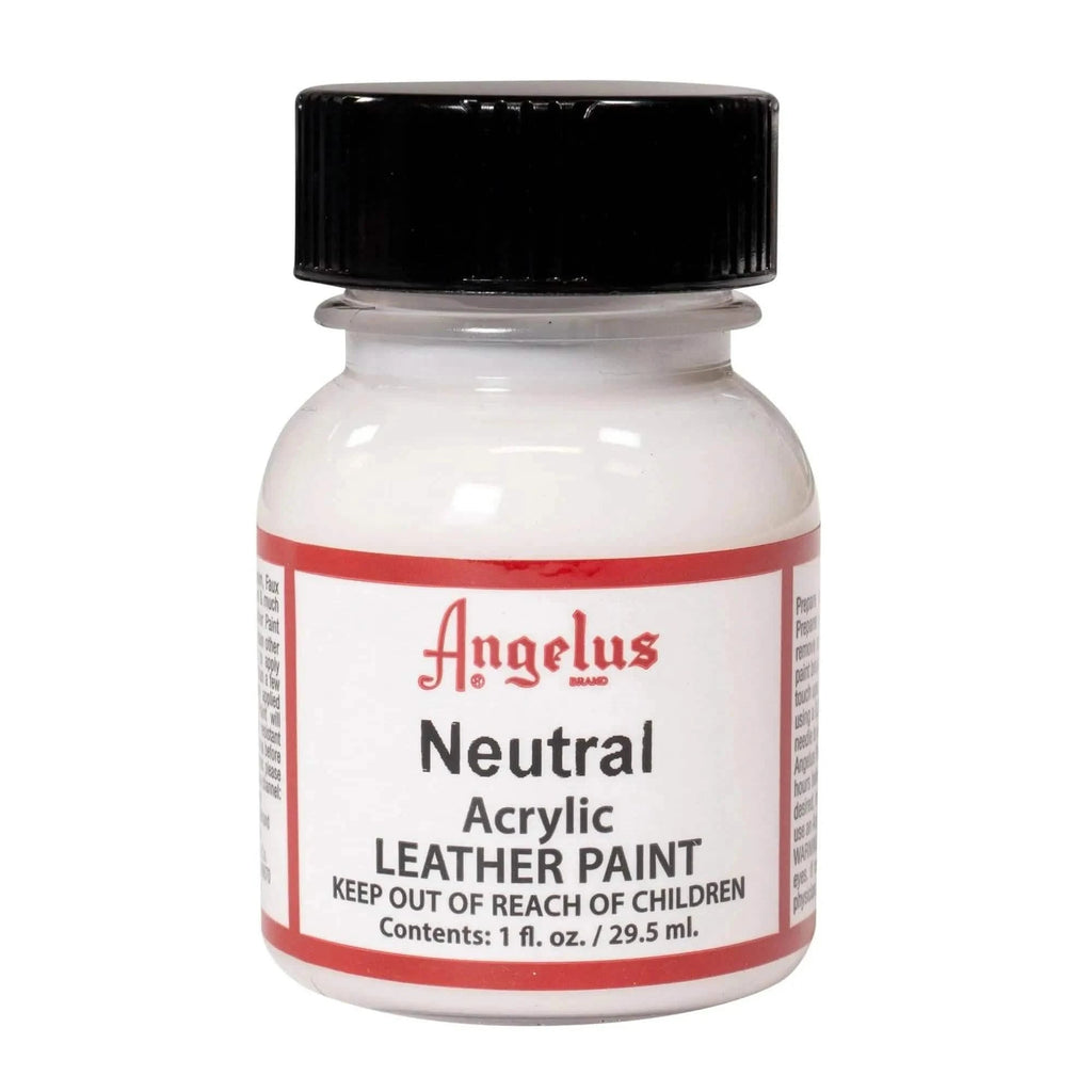 ANGELUS Leather Paint 1oz - Neutral (Clear Base / Non-Pigmented) *NEW*
