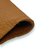 4oz (1.9mm) Pebble Cow Leather- Apricot (per square foot)