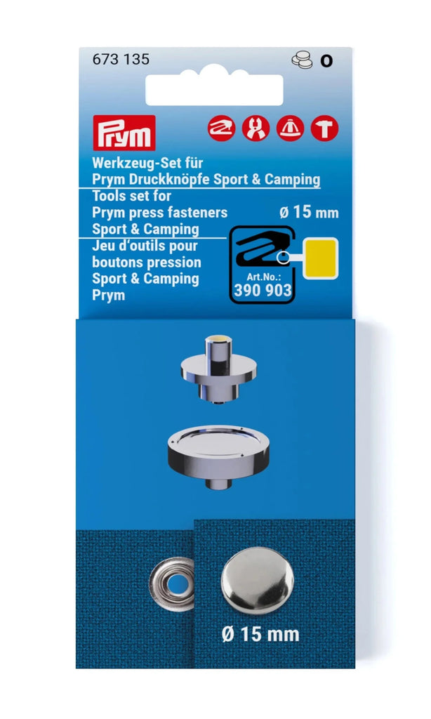 Prym “Sport & Camping” 15mm Snap Setter Attachment