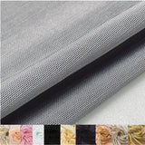Strong Power Mesh 160GSM Nylon Spandex - 9 Colours  (By The Yard)