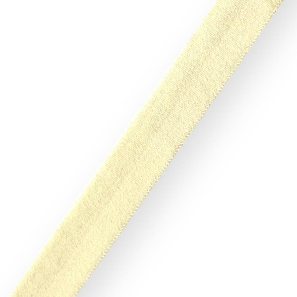 Matte Fold-Over Elastic (By the Yard)-1/2" Natural
