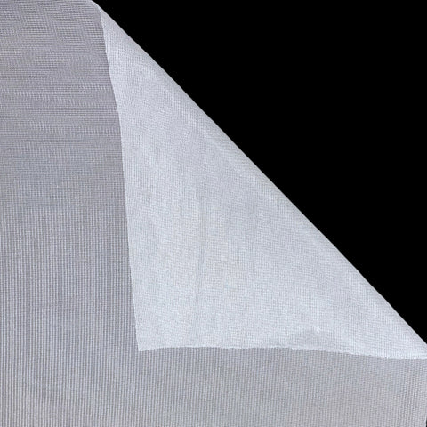 H.B.I. Products 9 x 5 yd Fusible White 100% Cotton Woven Iron On  Interfacing