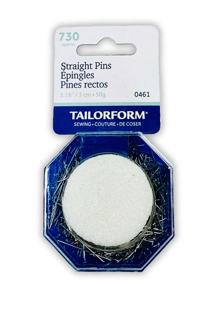 Tailorform Straight Pins (732 pcs/Box)