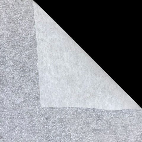 Iron On Fusible Interfacing WHITE LIGHTWEIGHT Fabric 100cm