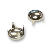 Silver Dome Studs (four prong)