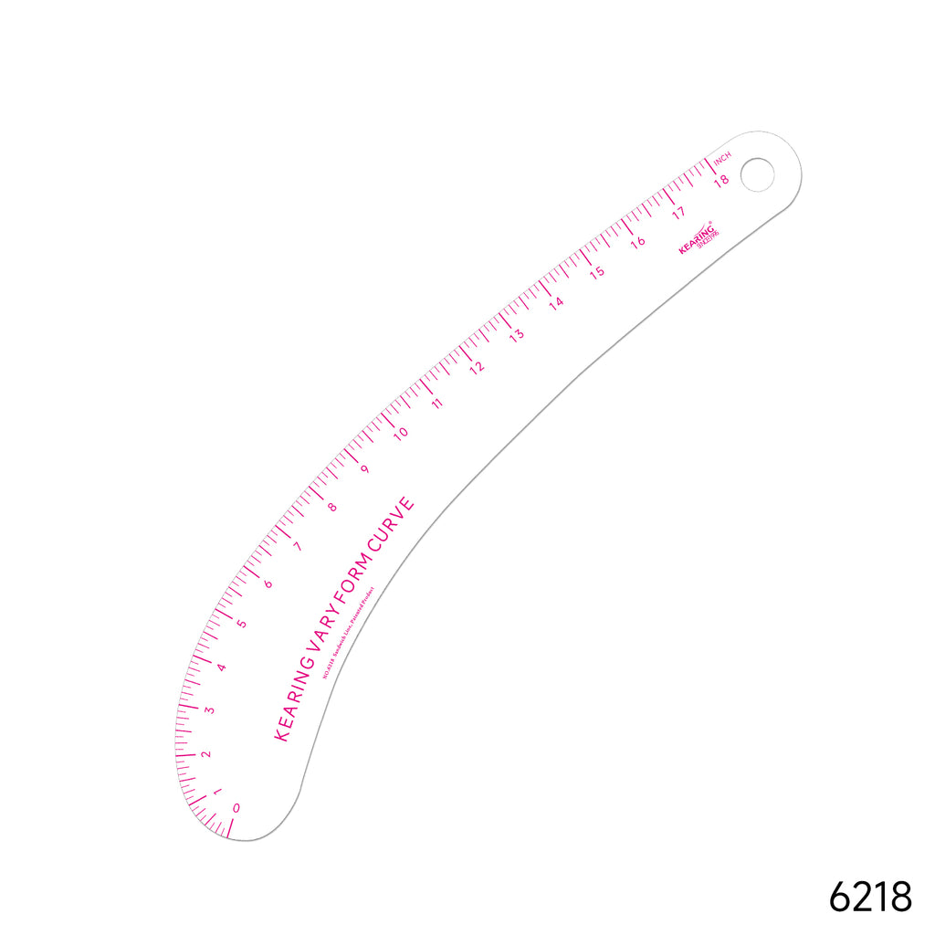 18" Plastic Vary Form Curve Ruler