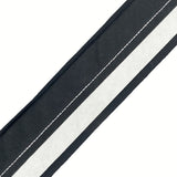 Pant Trouser Gripper Waistband Curtain - Black