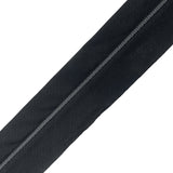 Pant Trouser Gripper Waistband Curtain - Black