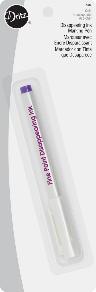 Dritz Disappearing Ink Marking Pen - Fine Point, Purple