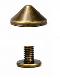 1/4" Cone Spike - Four Finishes (10 sets)