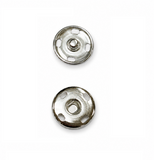 21mm Sew-on Snap Fasteners 100 sets - Two Finishes