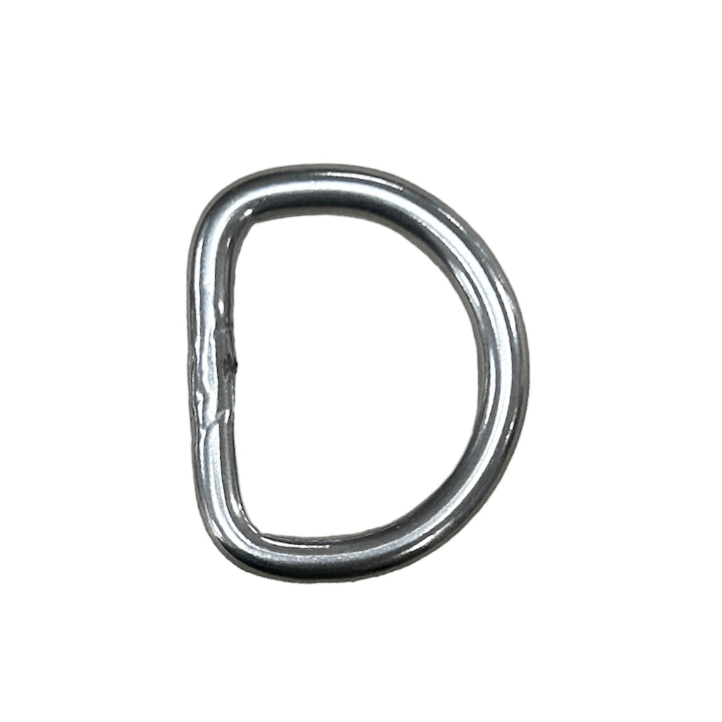 1 1/8” Stainless Steel D-Ring