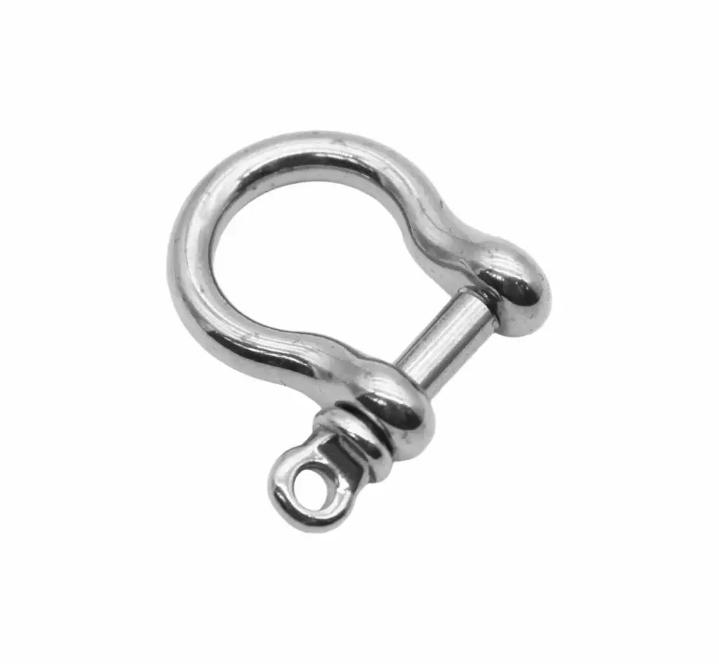 Horseshoe Shackle D-Ring - Stainless Steel (2 Sizes)