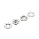Dritz 11mm Halo Ring Snaps with Tool - Silver (60 sets)