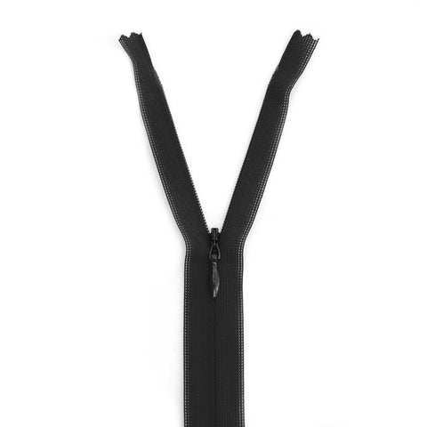 YKK Concealed / 'Invisible' Zip - Black —  - Sewing Supplies