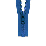 30" YKK #10 VISLON Plastic One-Way Open End Zipper - (11 Colours)