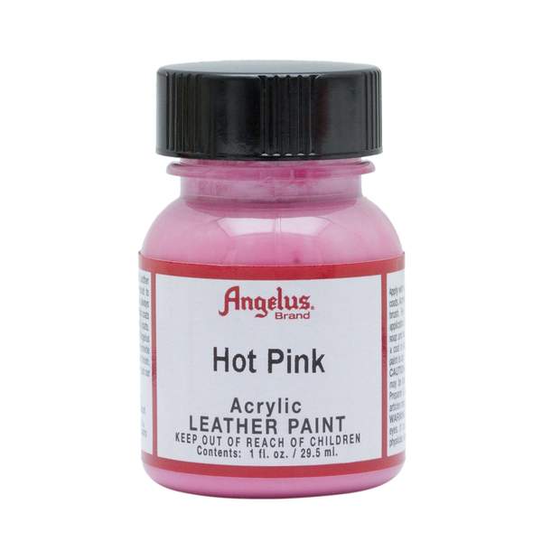 ANGELUS Leather Paint 1oz - Hot Pink
