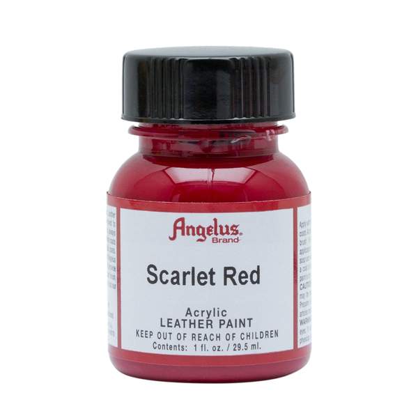 ANGELUS Leather Paint 1oz - Scarlet Red