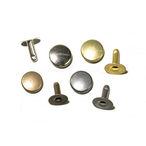 Small Sew-on Metal Snap Fasteners (packs)