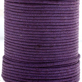 1mm Cotton Waxed Cord (By the Yard)