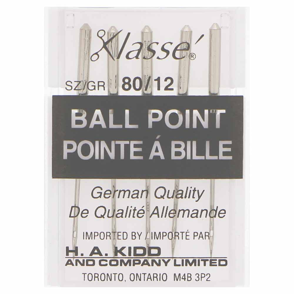 KLASSE´ Ball Point Needles - Size 80/12