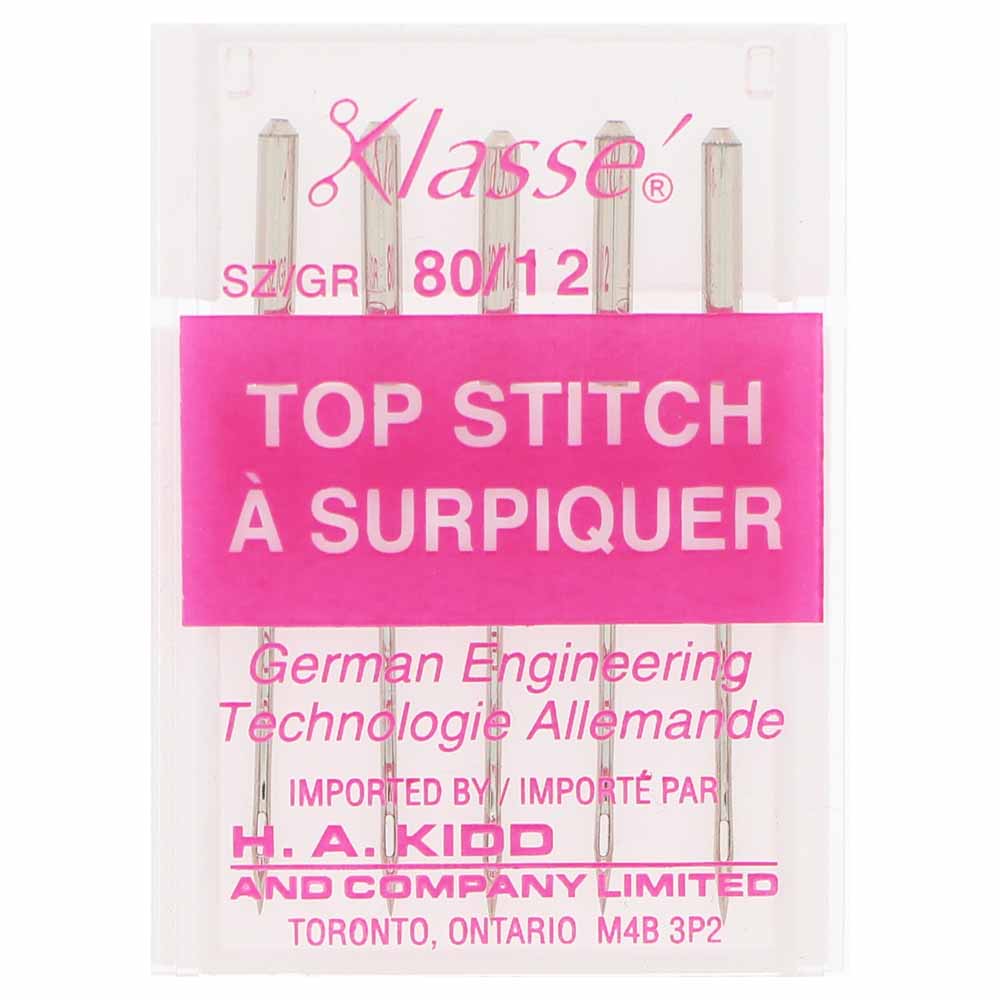 KLASSE´ Top Stitch Needles - Size 80/12