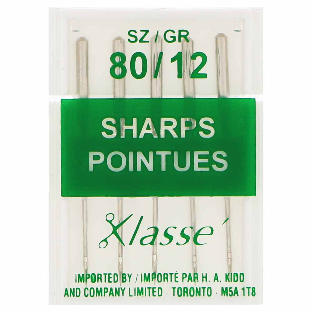KLASSE´ Sharps Needles - Size 80/12