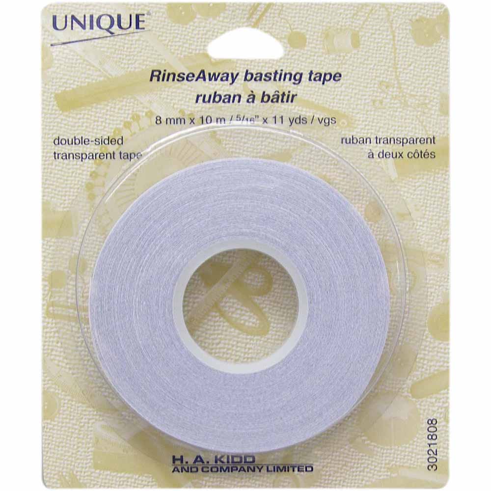 UNIQUE Rinse-Away Basting Tape - ( 5/16" x 11yd)
