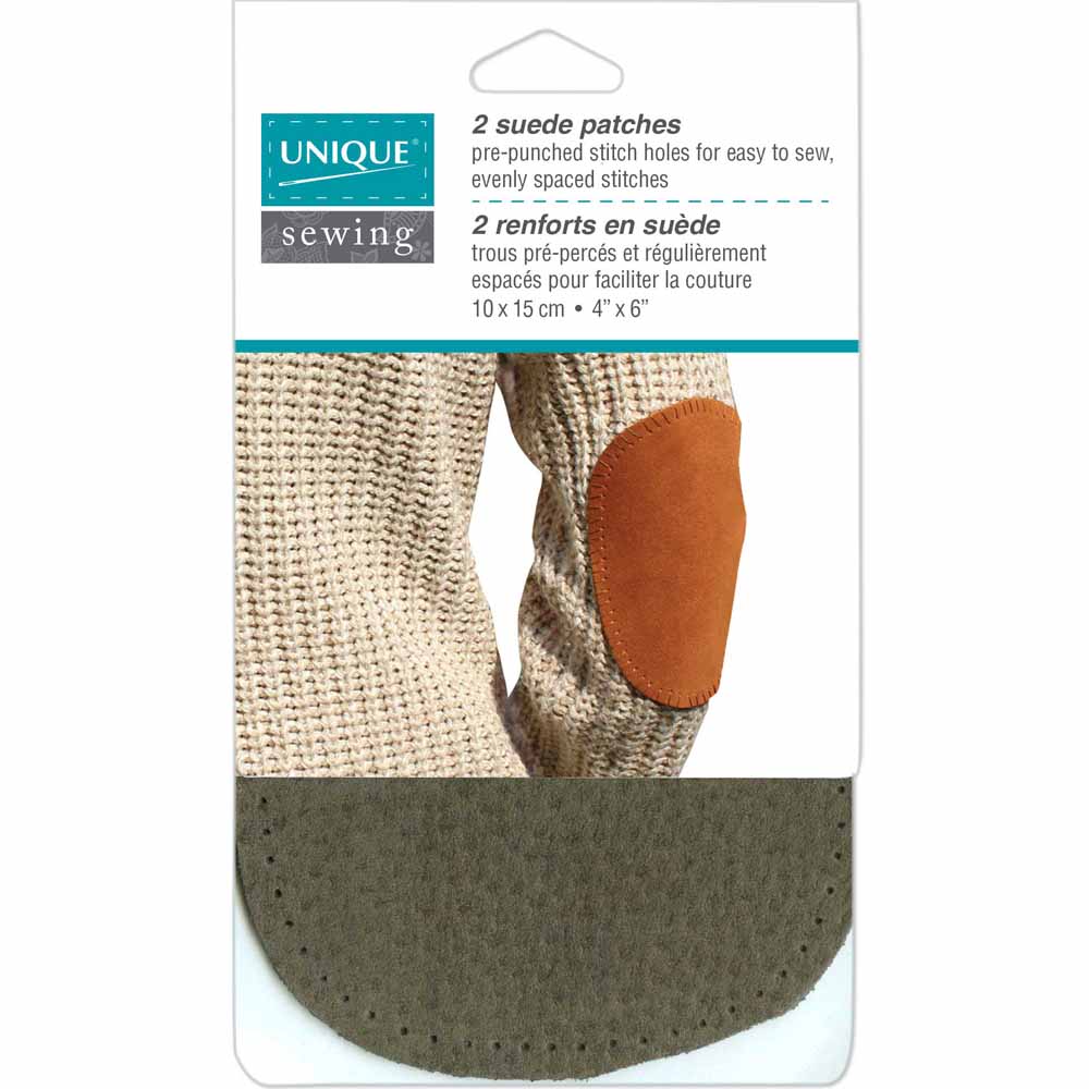 Sew On Suede Patches - Elbow Patches by KLEIBER - 100% Suede