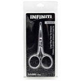 INFINITI Large Ring Fine Tip Forged Steel Scissors - 4″ (10.2cm)