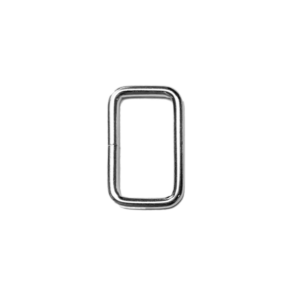 3/4" Nickle Rectangle Ring