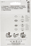 PRYM 12mm "Jersery" Snap Fastener with Setter - Pearl (6 pieces)