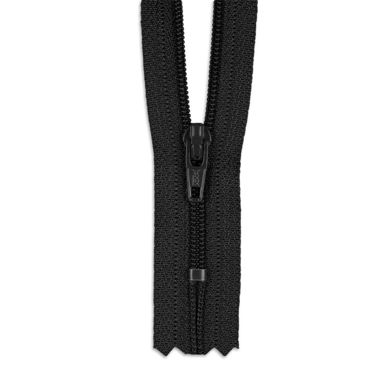 #3 Nylon Coil Closed-End Zippers - Black