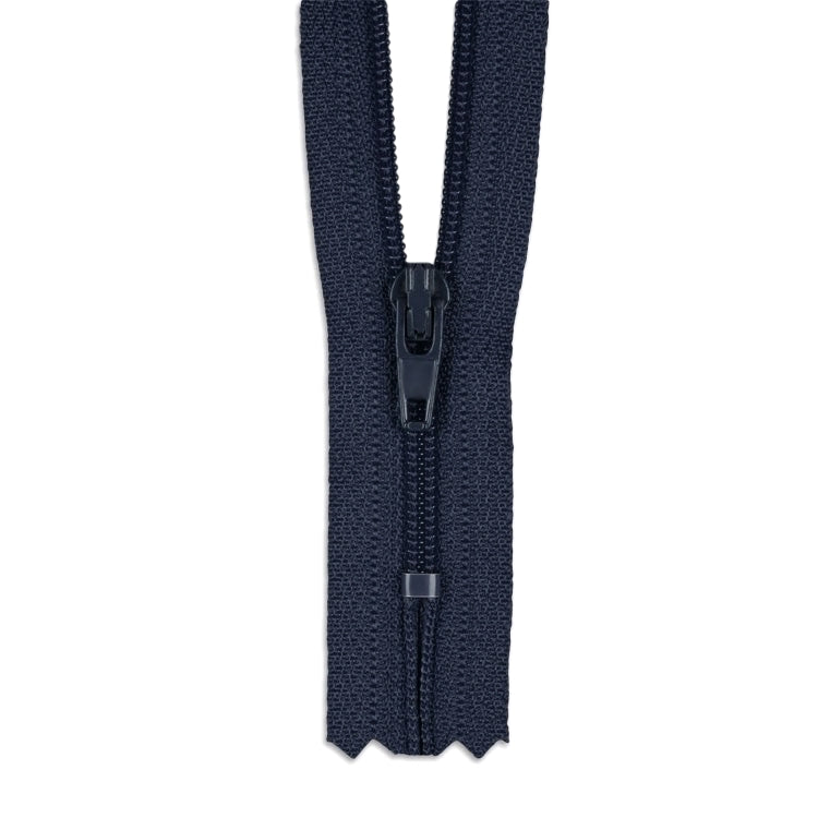 #3 Nylon Coil Closed-End Zippers - Navy