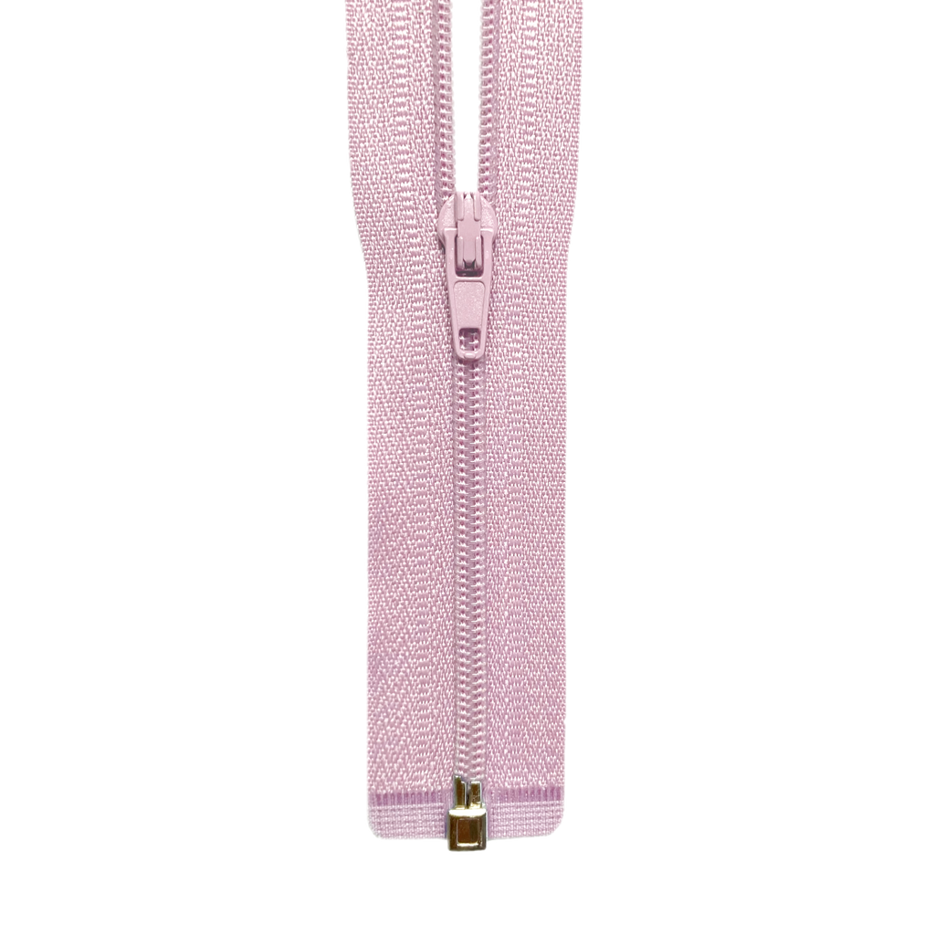 24" #3 Coil One-Way Separating Zipper - Pink
