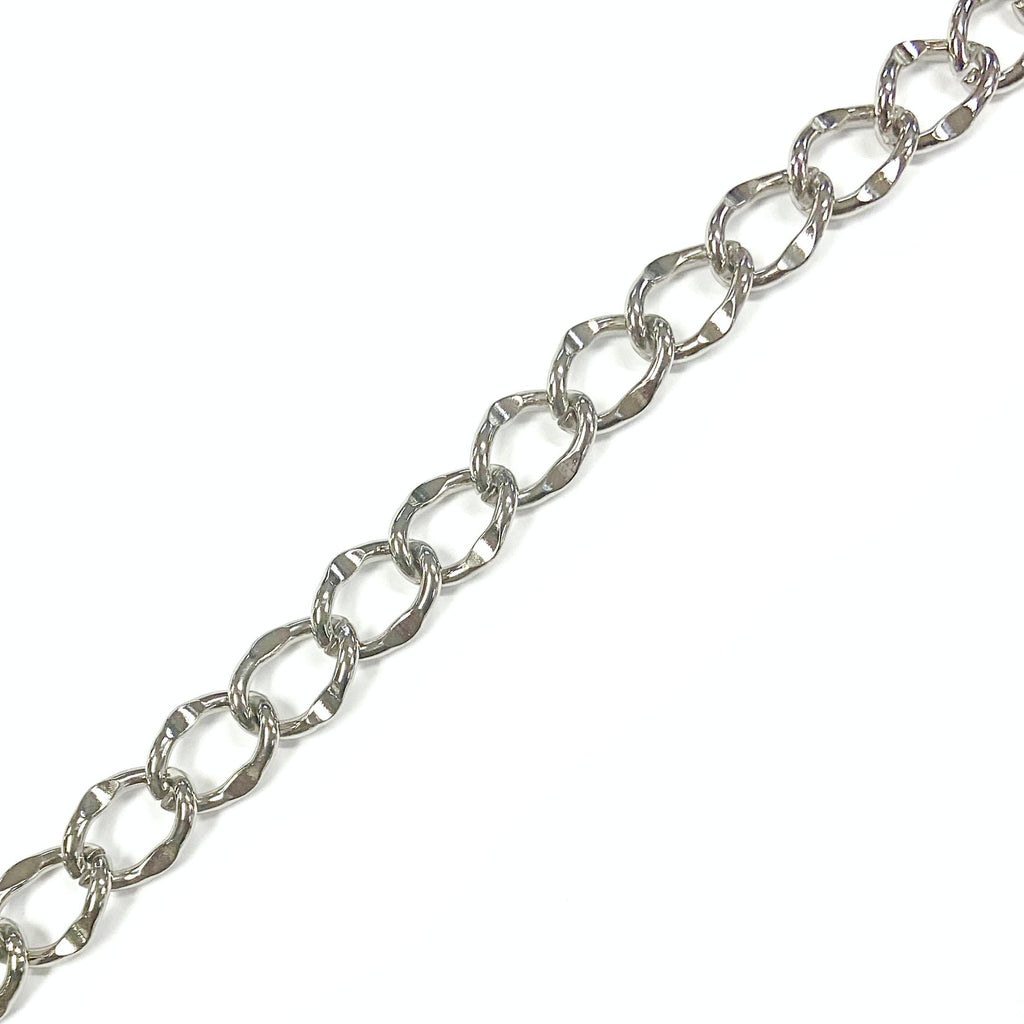 17/16" (11.1mm) Nickel Plated Chain (by the foot)