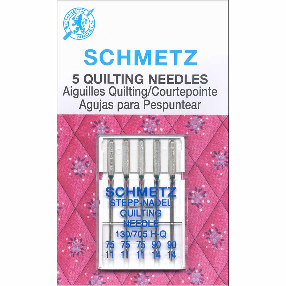 SCHMETZ Quilting Domestic Sewing Machine Needles - Assorted