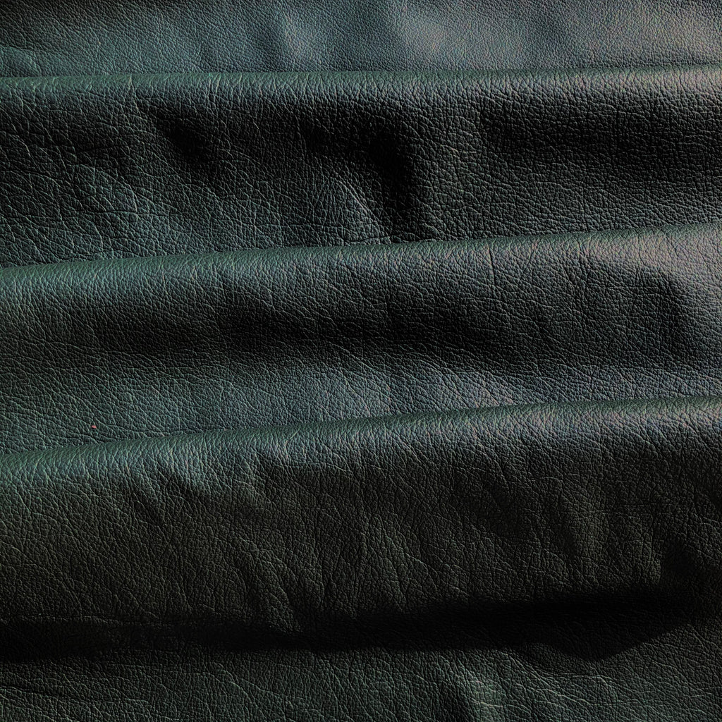 2oz - 1.2mm Cow Leather - Forest Green (per square foot)