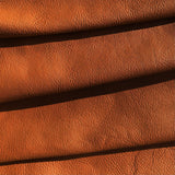 2oz Cow Leather - Burnt Orange / Rust (per square foot)