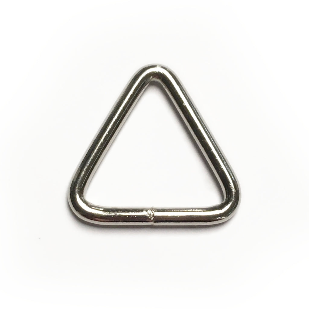 Nickel Triangle Ring