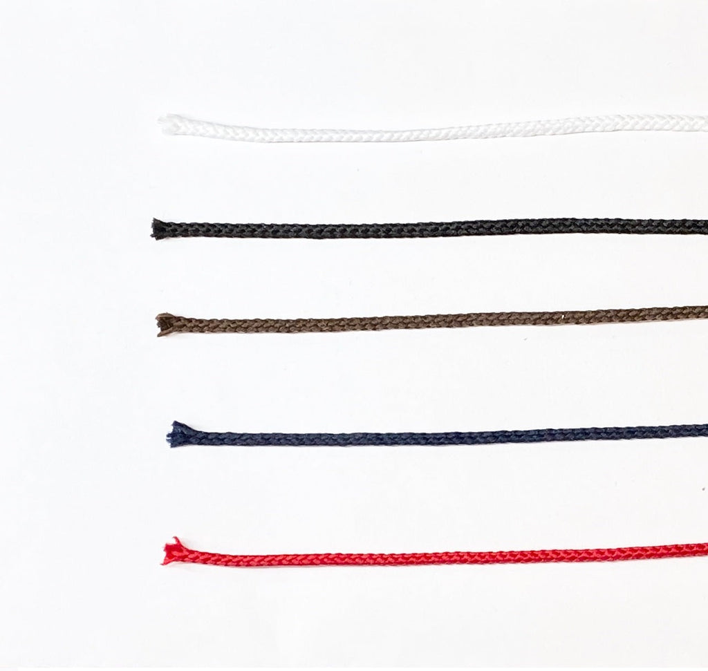 3mm Braided Polyester Round Drawstring Cord (100m roll) – Sewing Supply ...