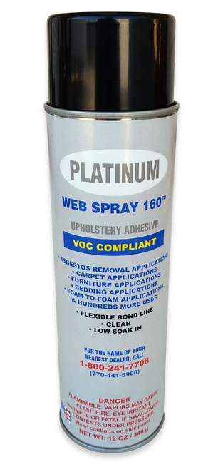 Platinum Web Spray 150 Super Stick Spray Adhesive